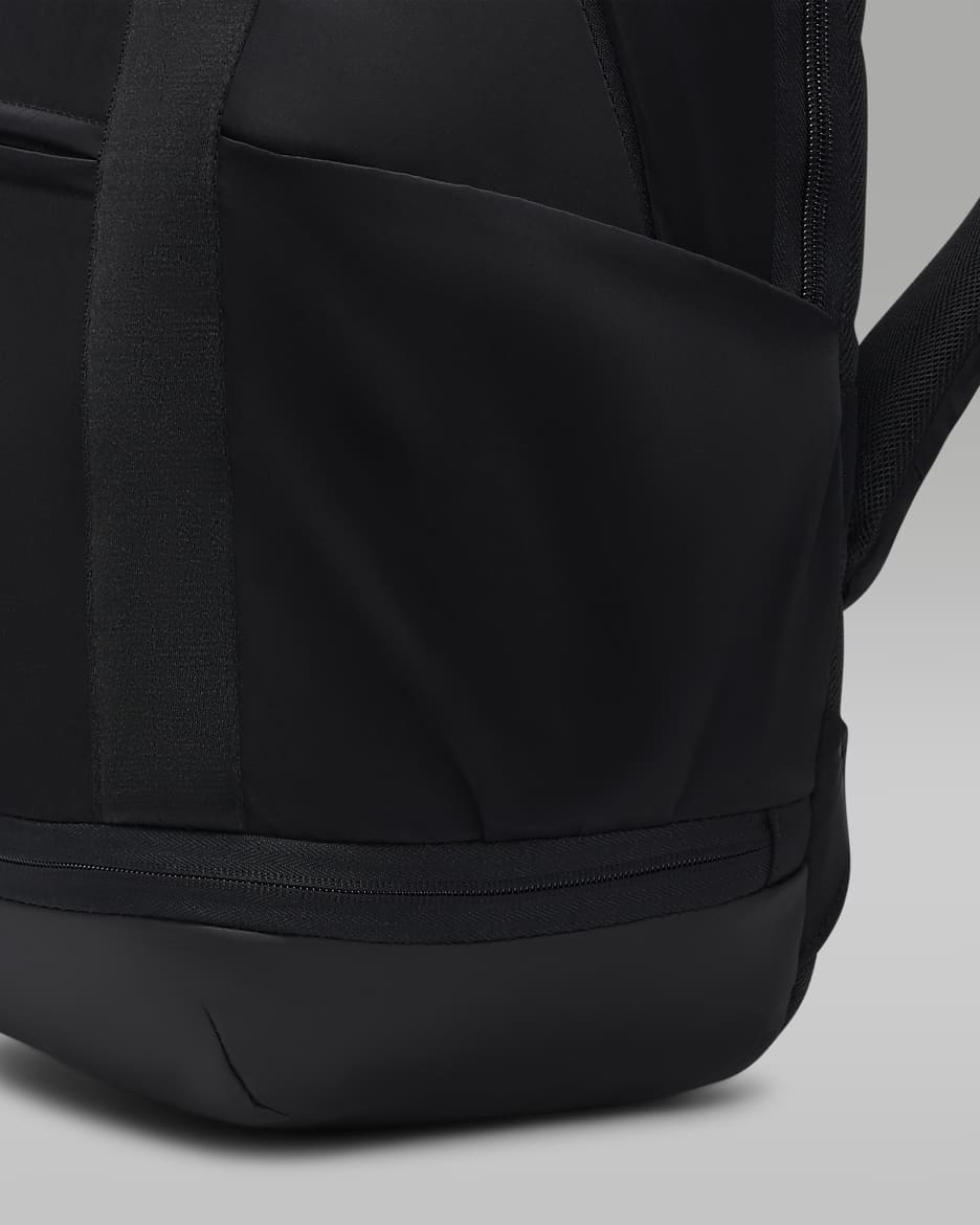 Jordan backpack with shoe on bottom new arrivals